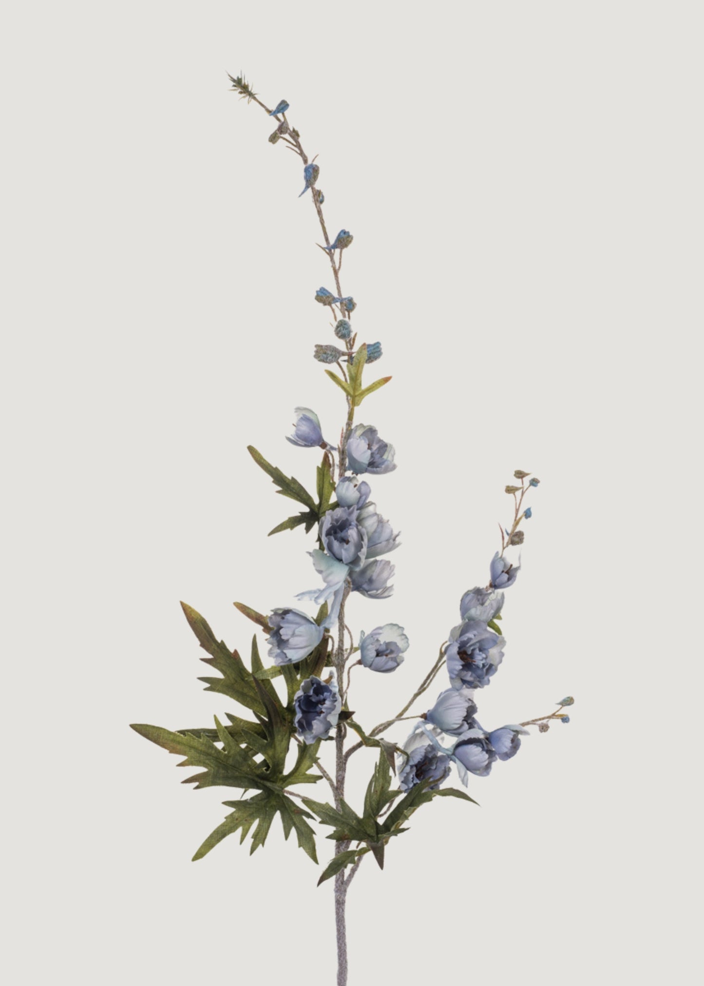 Artificial Delphinium Wildflower in Dusty Blue - 40.5"