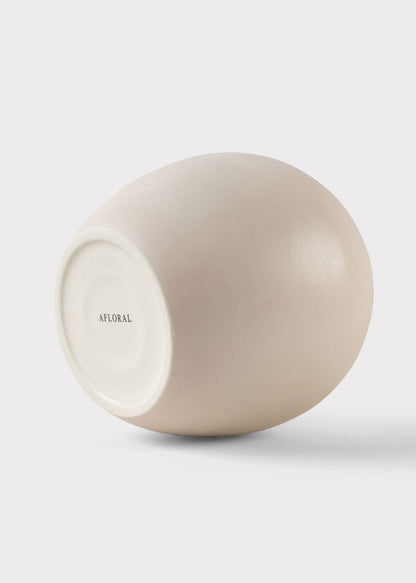Afloral™ Large Vase in Matte Bailey Cream - 10.75"