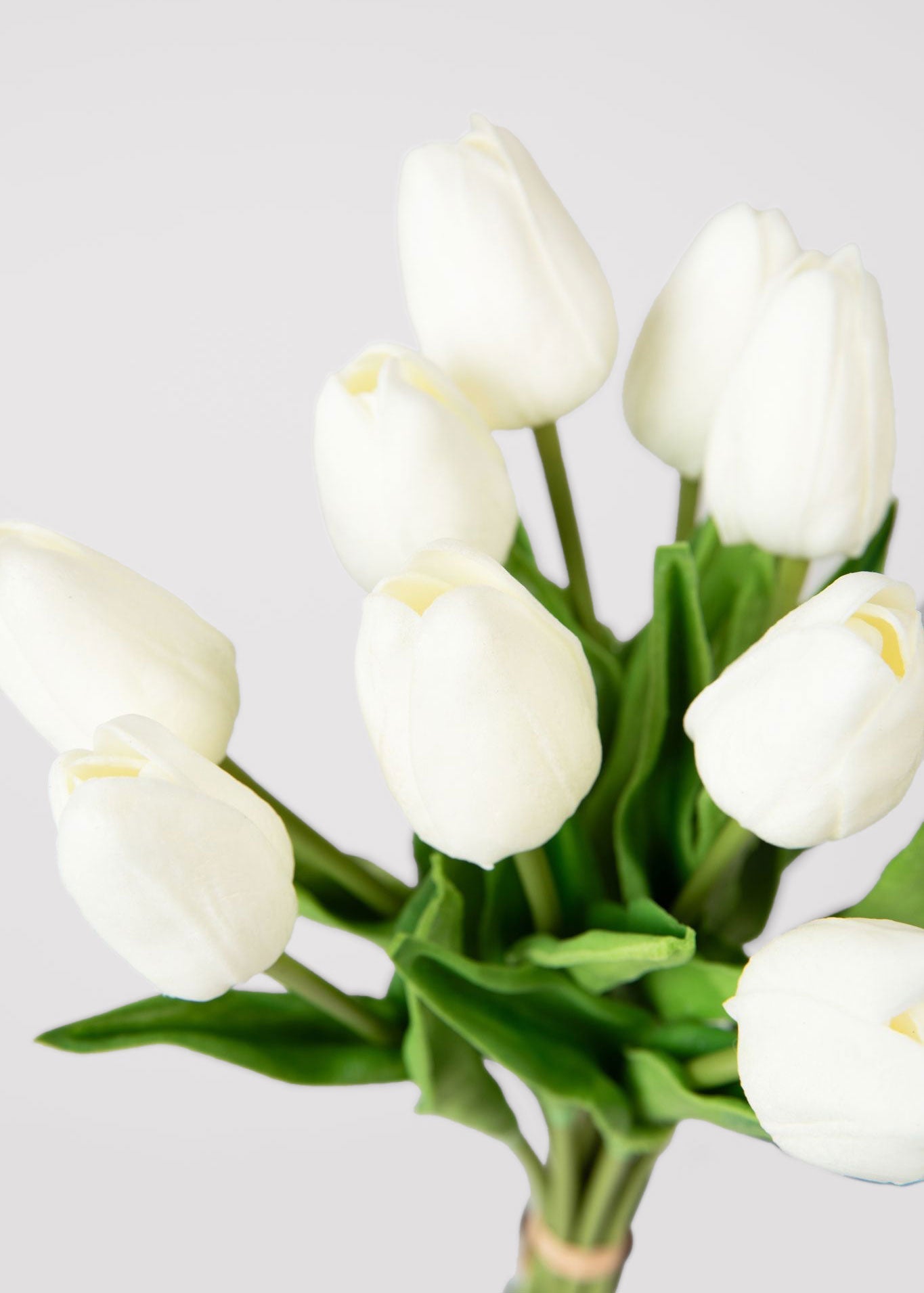 Artificial Flowers Real Touch Tulip Flower Bundle of 12