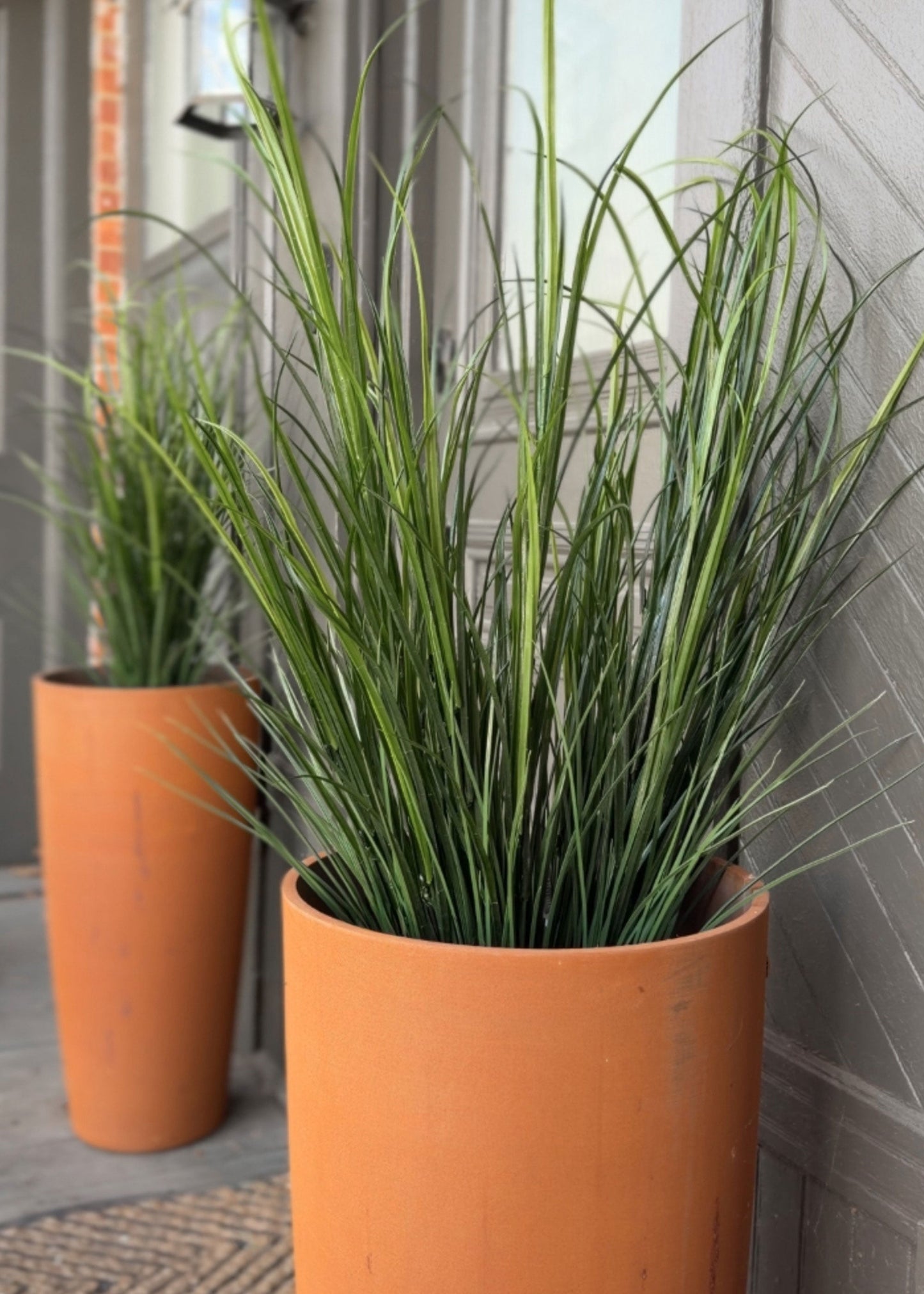 UV Treated Fake Plants Indoor/Outdoor Tall Grass Bush - 36"