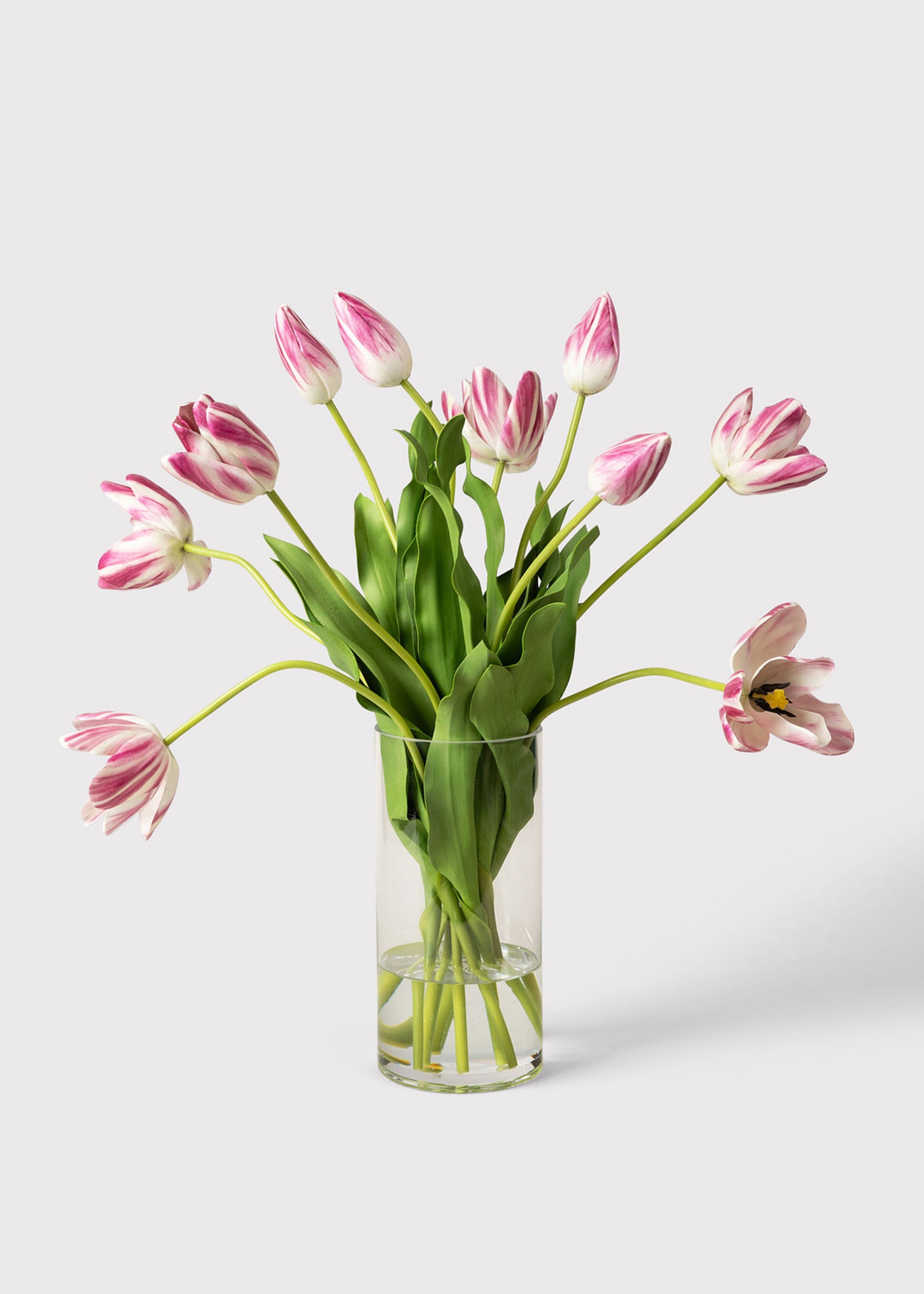 SALE - Mauve Faux Tulip Arrangement - 22"