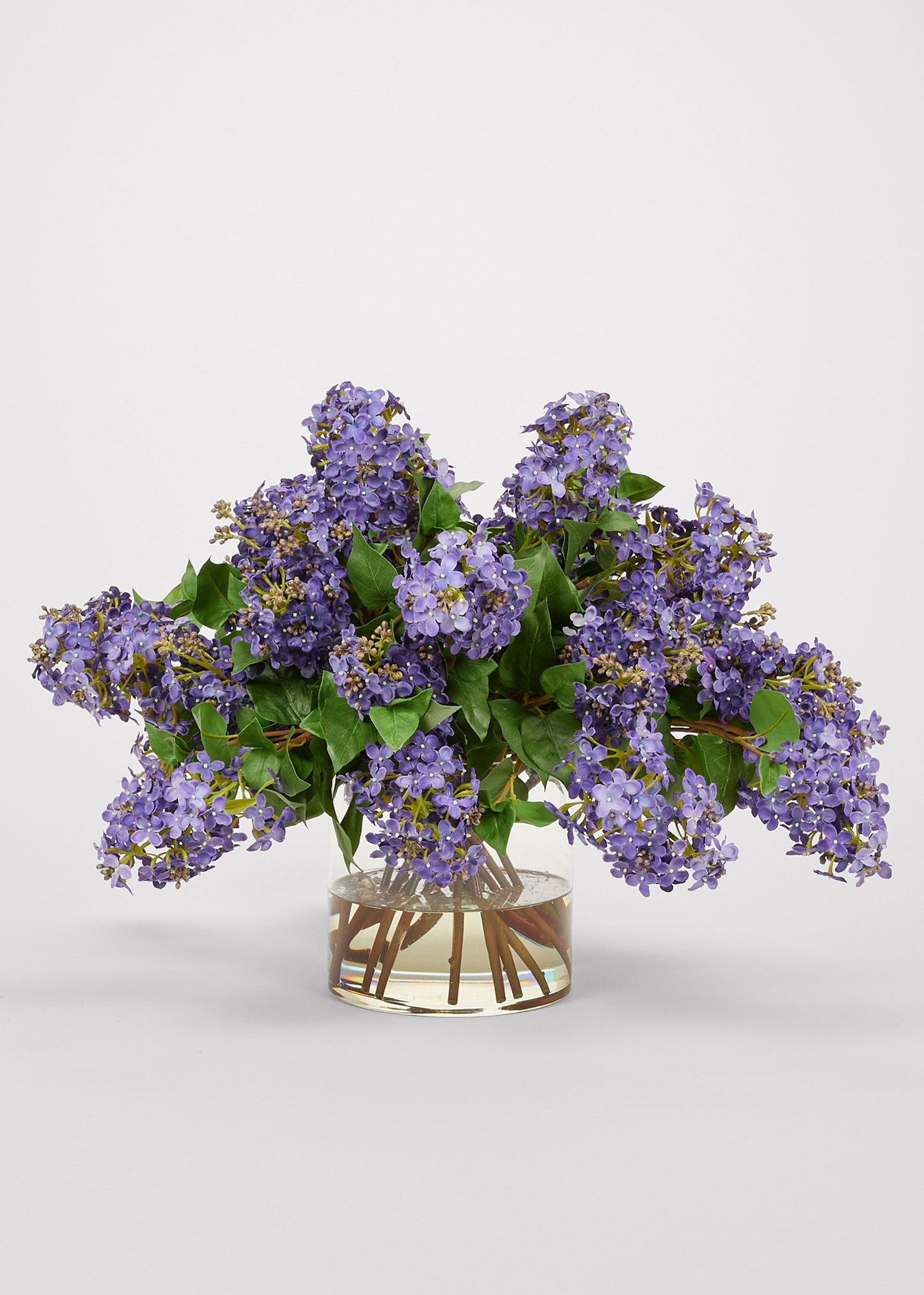 Purple Faux Lilac Arrangement - 18"