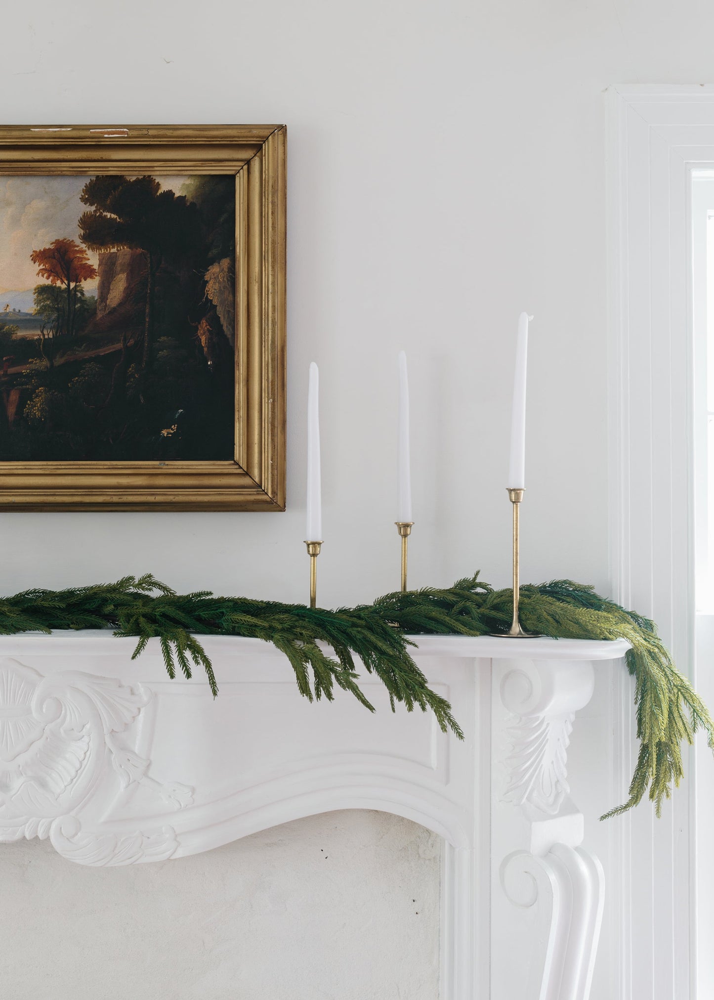 SAVE - Afloral™ Real Touch Norfolk Pine Garland - 60"