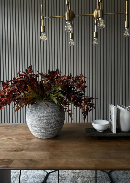 Afloral™ Faux Cimicifuga Leaf Spray in Brown - 31"
