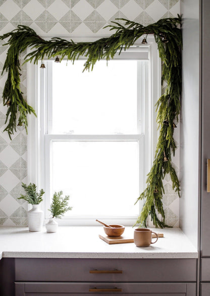SAVE - Afloral™ Real Touch Norfolk Pine Garland - 60"