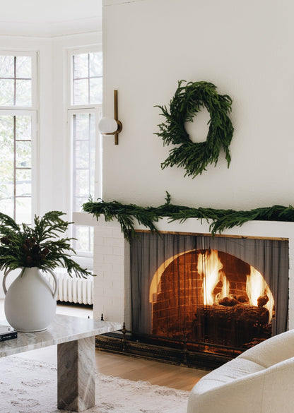 SAVE - Afloral™ Real Touch Norfolk Pine Garland - 60"