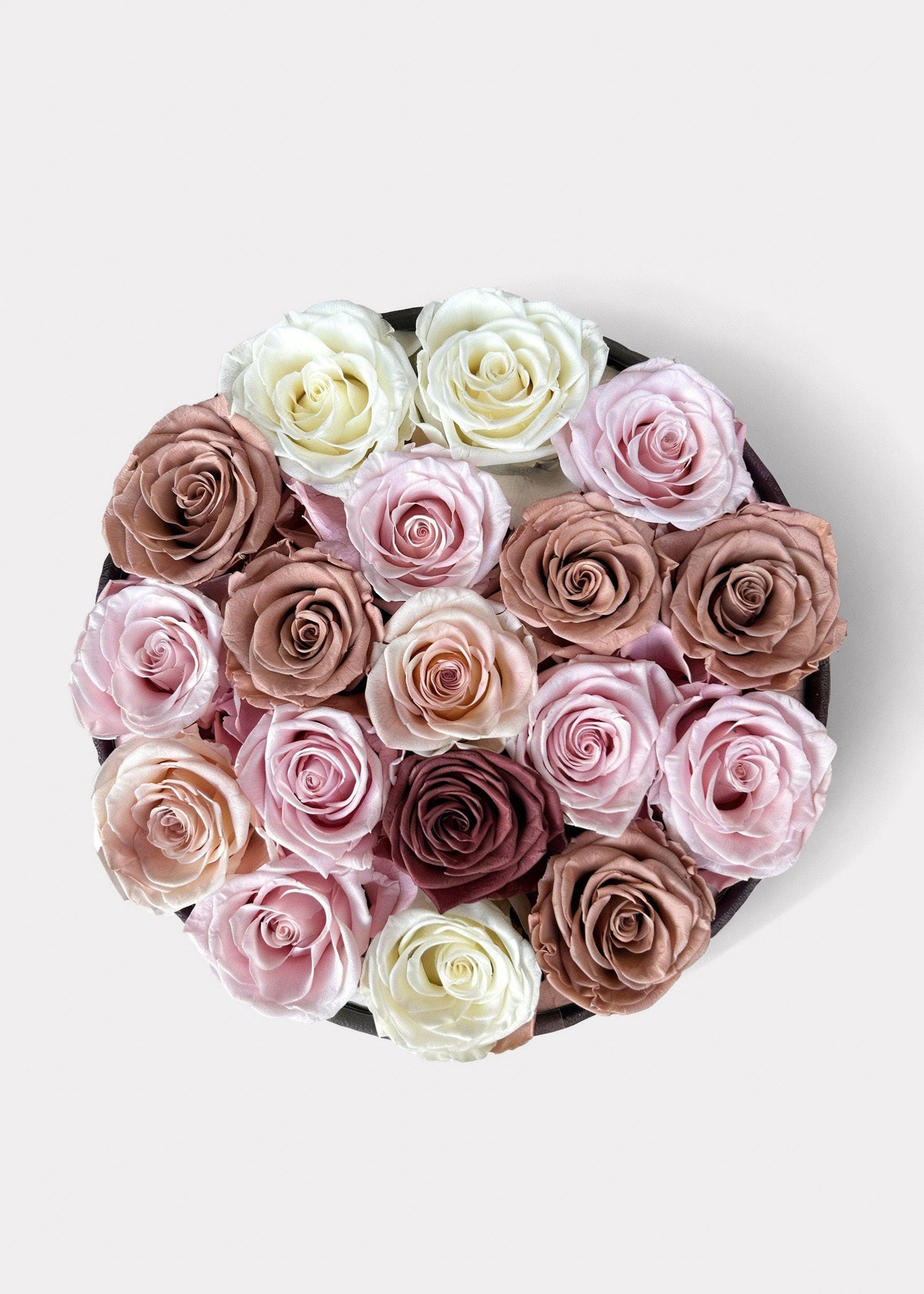 SALE - Afloral™ Preserved Rose Head Flower Gift Box - 18 Rose Heads