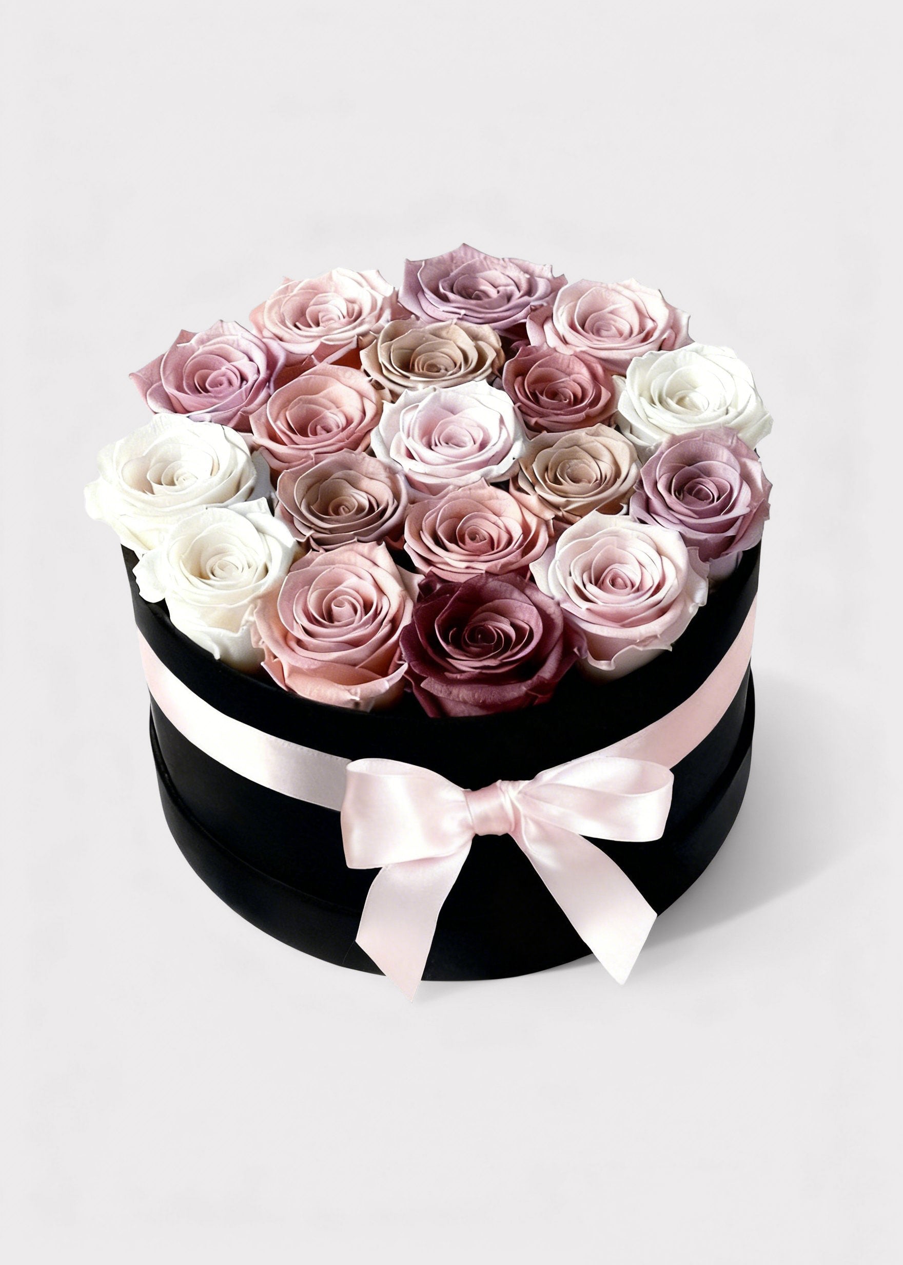 SALE - Afloral™ Preserved Rose Head Flower Gift Box - 18 Rose Heads
